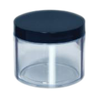 Cre8tion Double Wall Thick Plastic Jar, 4oz, 26071 KK1004